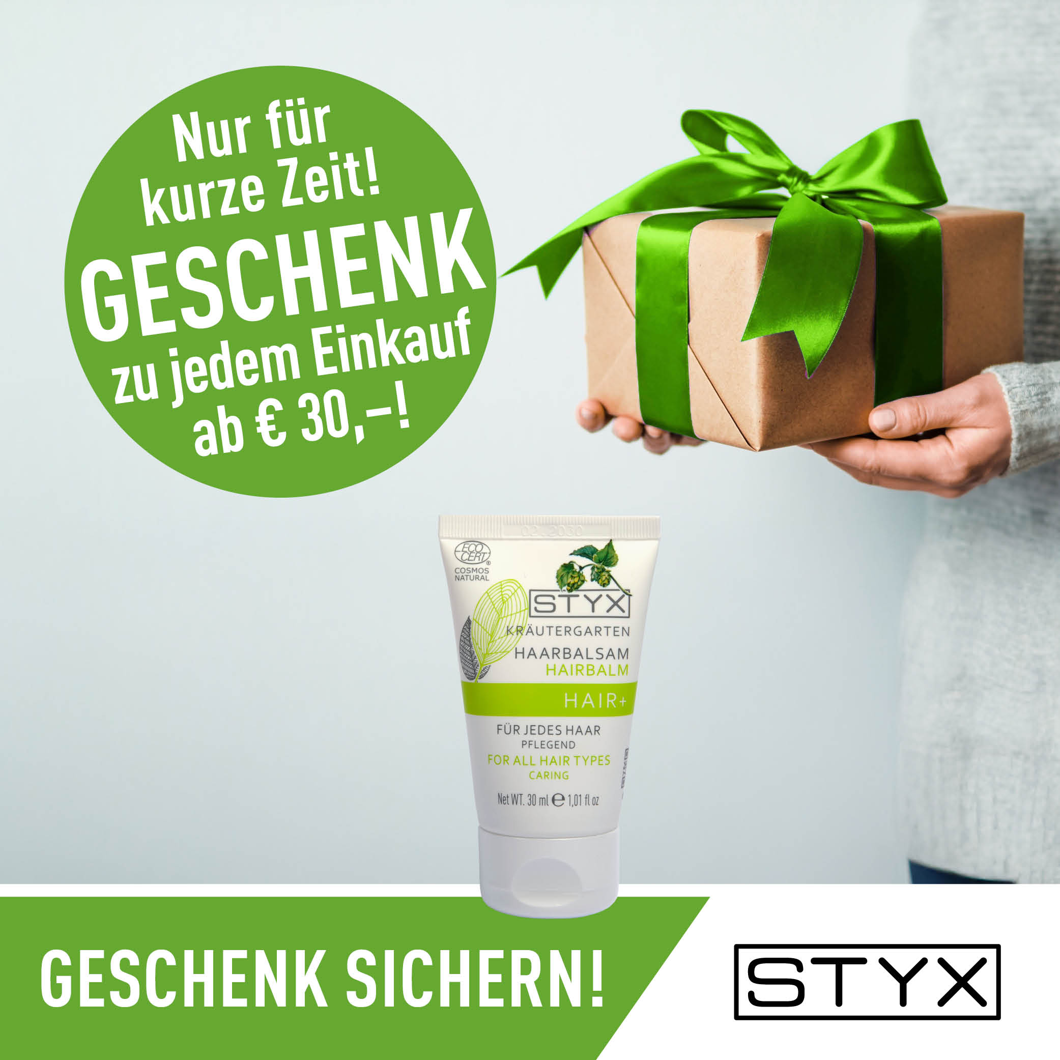 STYx Hair+ Balsam mit ins Paket